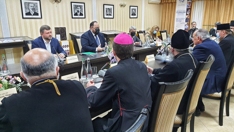 Всеукраинский Совет Церквей обсудил с главой парламента проблемные законопроекты