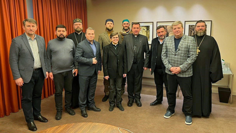Всеукраинский Совет Церквей встретился в Киеве с капелланом из Конгресса США