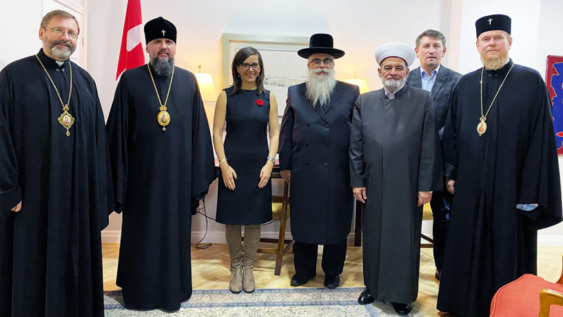 Посол Канады обсудила с религиозными деятелями Украины дальнейшее сотрудничество