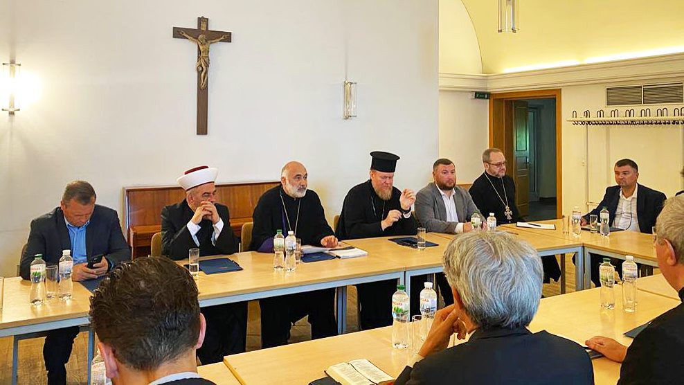 ВСЦиРО приняла в Киеве делегацию Всемирного Совета Церквей